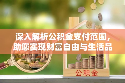 濮阳深入解析公积金支付范围，助您实现财富自由与生活品质提升