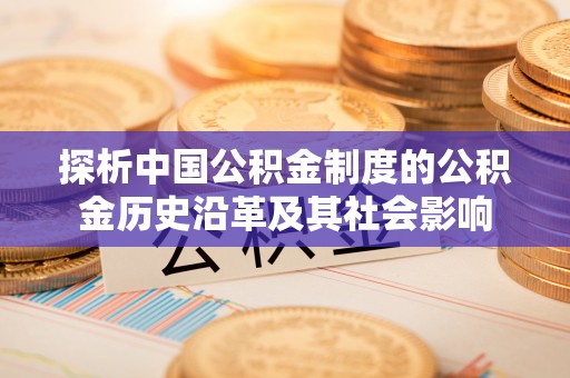 濮阳探析中国公积金制度的公积金历史沿革及其社会影响