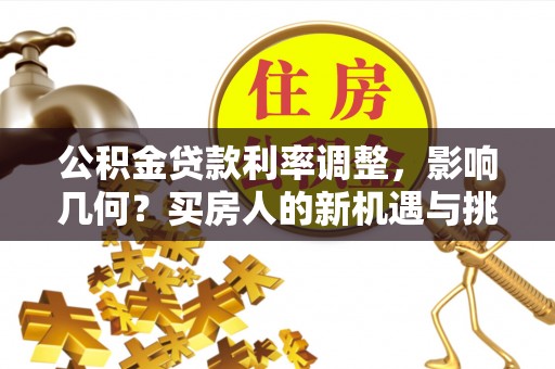 濮阳公积金贷款利率调整，影响几何？买房人的新机遇与挑战