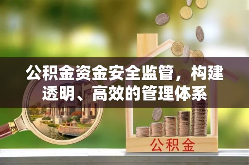 濮阳公积金资金安全监管，构建透明、高效的管理体系