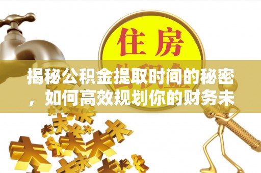 濮阳揭秘公积金提取时间的秘密，如何高效规划你的财务未来