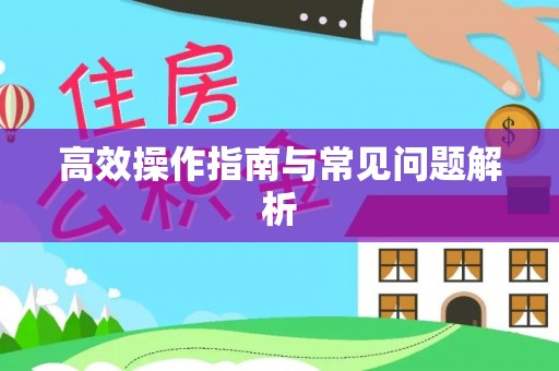 濮阳高效操作指南与常见问题解析