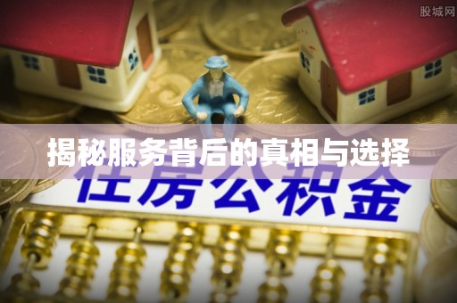 濮阳揭秘服务背后的真相与选择
