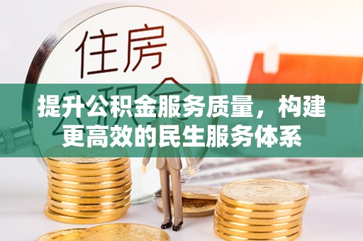 濮阳提升公积金服务质量，构建更高效的民生服务体系