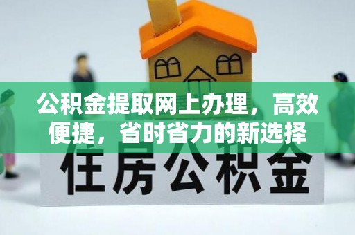 濮阳公积金提取网上办理，高效便捷，省时省力的新选择