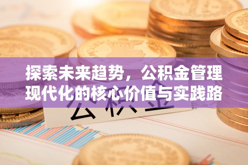 濮阳探索未来趋势，公积金管理现代化的核心价值与实践路径