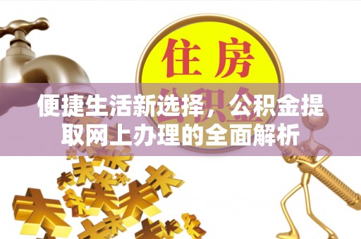 濮阳便捷生活新选择，公积金提取网上办理的全面解析