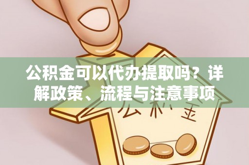 濮阳公积金可以代办提取吗？详解政策、流程与注意事项