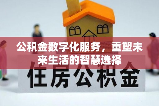 濮阳公积金数字化服务，重塑未来生活的智慧选择