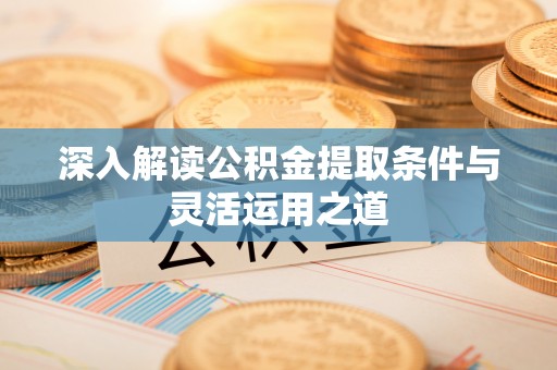 濮阳深入解读公积金提取条件与灵活运用之道