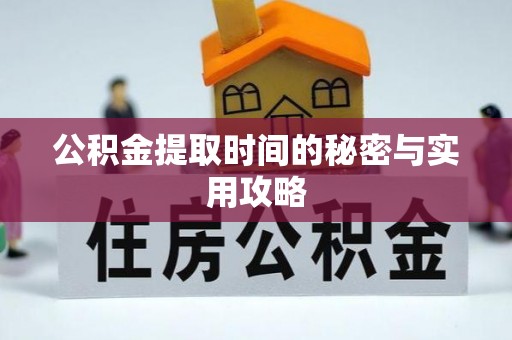 濮阳公积金提取时间的秘密与实用攻略