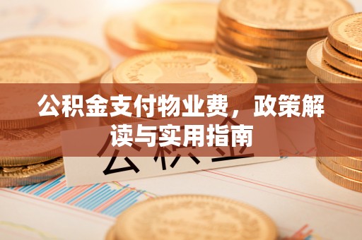 濮阳公积金支付物业费，政策解读与实用指南