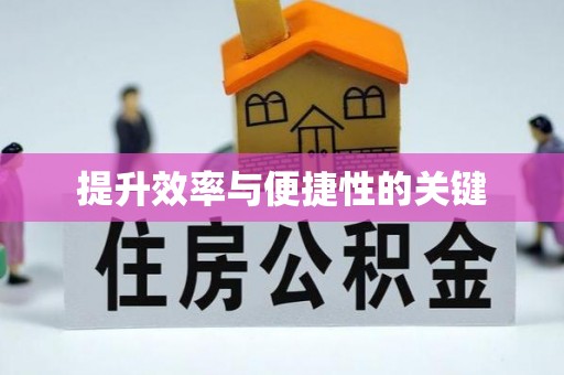 濮阳提升效率与便捷性的关键