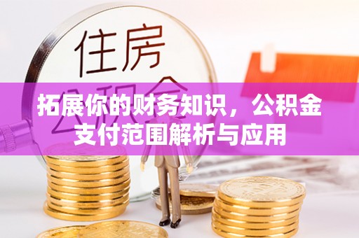 濮阳拓展你的财务知识，公积金支付范围解析与应用